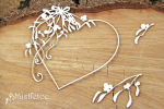 Mistletoe - heart - serce