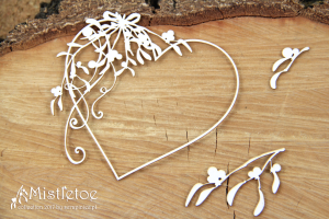 Mistletoe - heart - serce