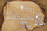 Blueberry Fairy - XL Rectangle frame - ramka prostokąt XL