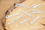 Zestaw słów "CHRZEST"