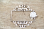 Ramka szyld zegar - Park Avenue sign frame clock