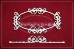 Veneziana ramki ornamentowe zestaw
