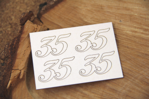 35 - zestaw 4 liczb
