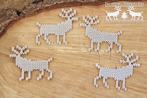 Nordic sweater - deers - reny
