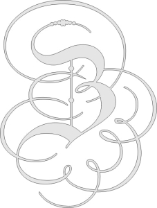 "Z" monogram ozdobny