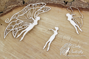 Lady butterfly - fly - latać 