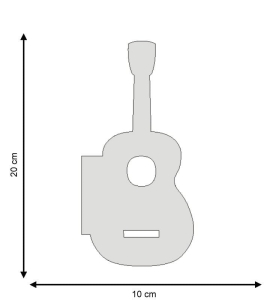 Gitara z otworami