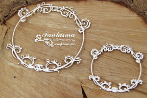 Fantasma - 2 round frames - 2 okrągłe ramki