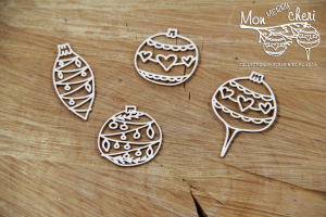 Mon MERRY cheri - baubles - bombki
