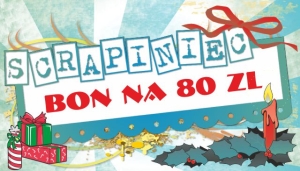 Bon upominkowy 80PLN