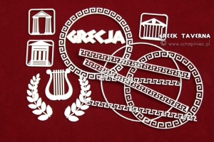 Grecka Tawerna/ Greek Taverna - symbole Grecji