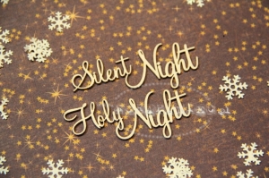Silent night, Holy night 01 napis