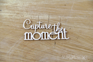 Capture the moment napis