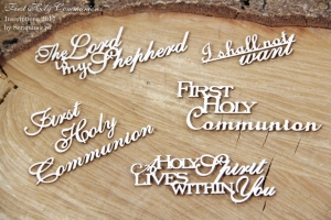 First Holy Communion set of words - zestaw ENG