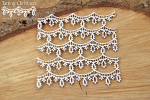 Tatting christmas - small background - małe tło 