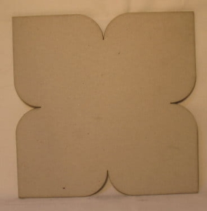 Kwadratowa koniczyna 15x15 cm