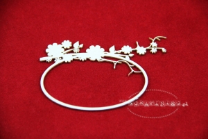 Apple- tree blossom frame 02 - Kwitnąca jabłonka - ramka 02