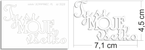 Ty si moje všetko - SK - napis.png
