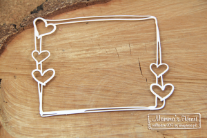 Mamma's heart - Big Rectangle frame - duża prostokątna ramka