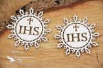 Tatting Communion - big  Host 01 - Hostia duża 01