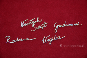 Brush art script - Wigilia