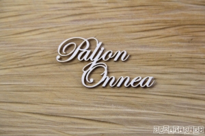 Paljon Onnea - FIN - napis