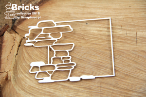 Bricks - Square frame - kwadratowa ramka