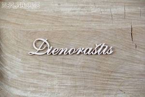 Dienoraštis - LTU - napis
