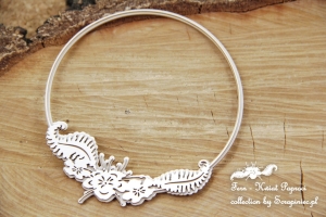 Fern round 2 layers round frame  - 2 warstwowa ramka okrągła 