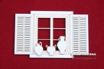 Grecka Tawerna/ Greek Taverna - window and pots