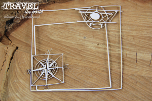 Travel the world - frame - ramka
