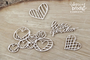 Spring Prodigy - hearts - serca