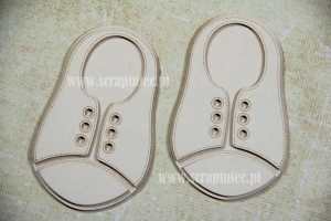 Buty - trampki dziecięce 5x8 cm